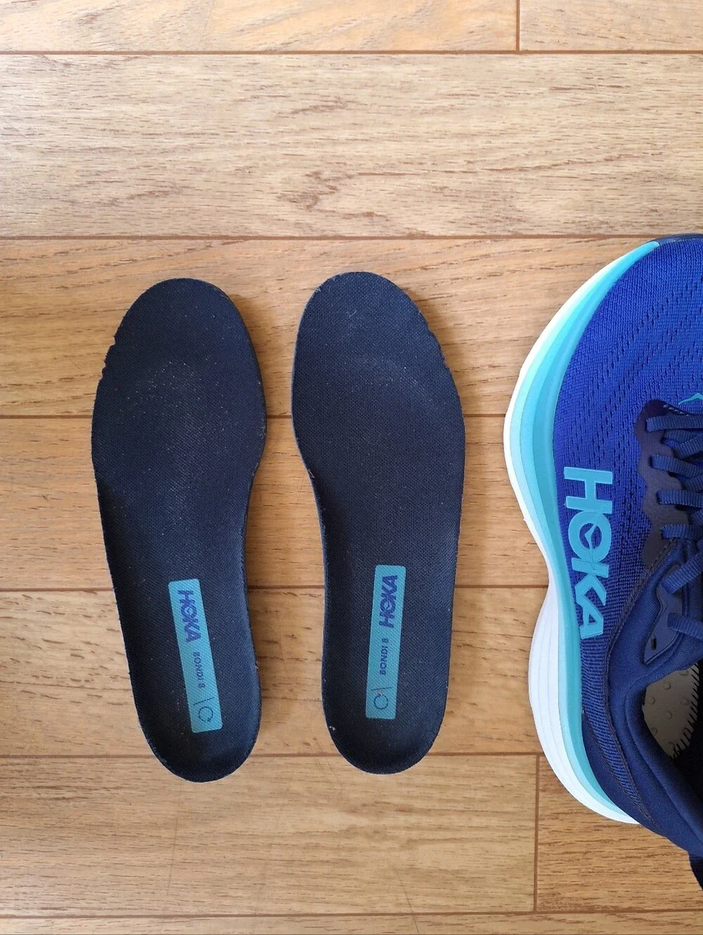 Hoka  Bondi 8 Women's  Bellwether Blue / Bluing  Size 7.5B